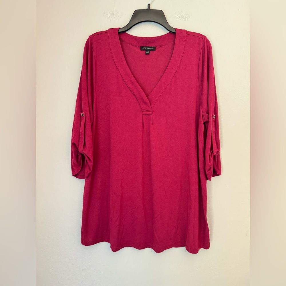 Lane Bryant Lightweight V Neck Tunic - Size 14/16